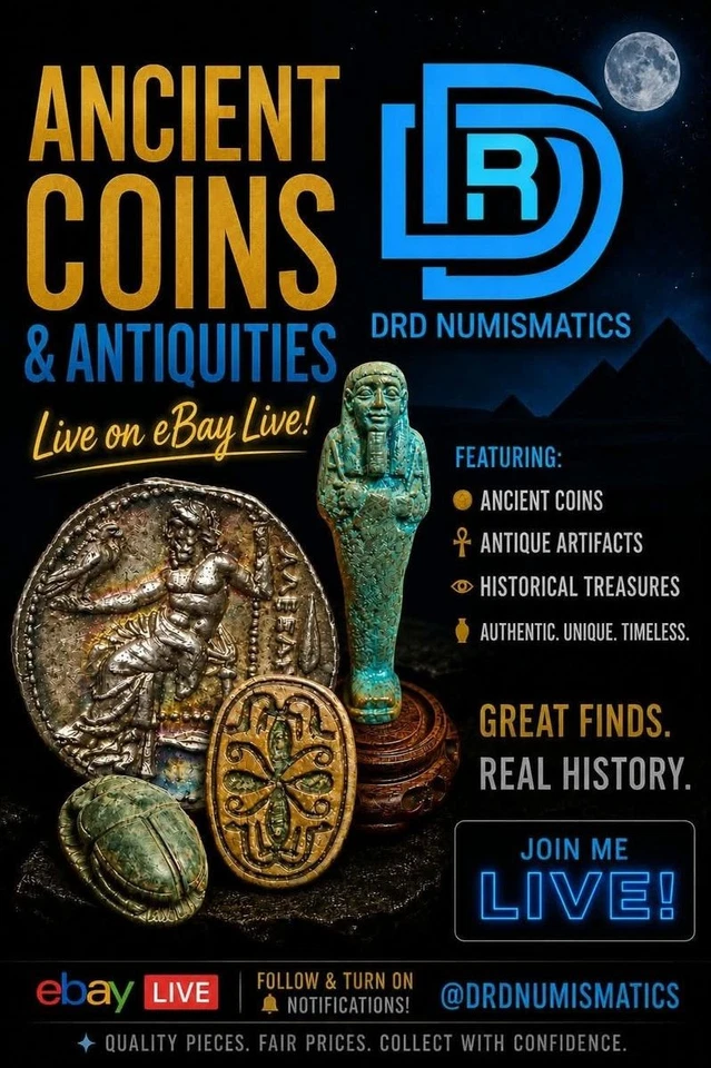 Ancient Coins & Antiquities with DRD! Show #2