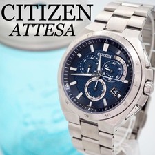 Citizen Atessa Men's Solar Titanium Watch Radio Controlled