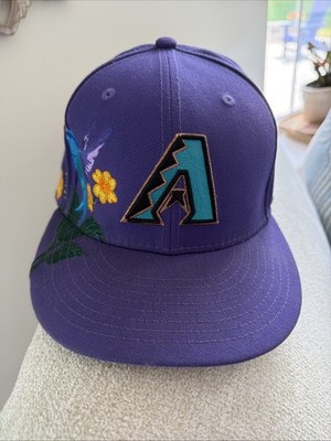 New Era 59fifty Arizona Diamondback Blooming Fitted Hat 7 1/4 2022 Hummingbird