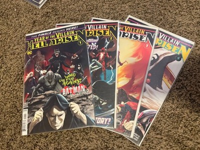 Hell Arisen: Year of the Villain full set 1-4 (NM) + Batman 89 Punchline 1st+Cam