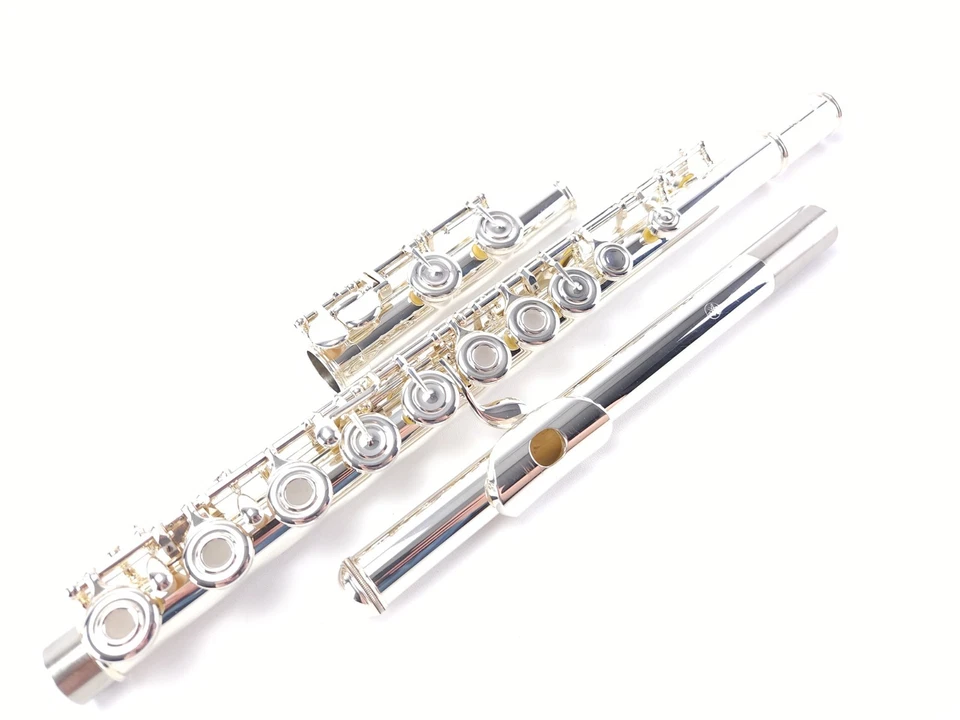 雅马哈 282 (~ 262) 中间开口长笛 C 脚翻新 ++ — 第 2/4 张图片