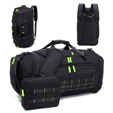 Gym Bags for Men Women,46L Sports Travel Duffel Bag with Shoe Compartment,E...