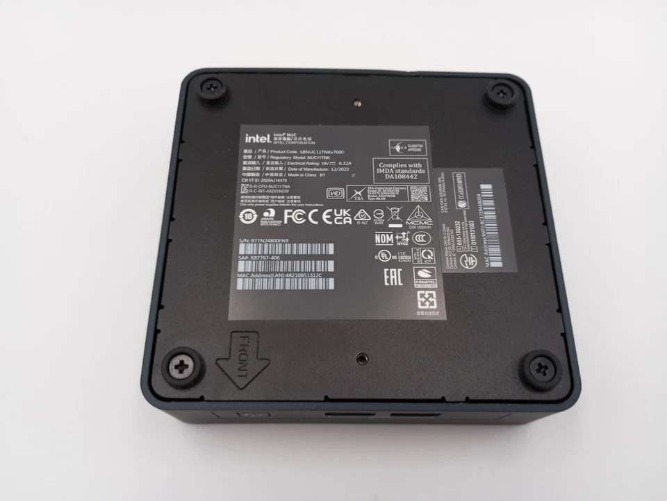 Barebone Intel NUC 11 NUC11TNKv7 i7-1185G7 3,0GHz 1TB SSD 16GB Ram Wi-Fi Windows - Imagen 4 de 4