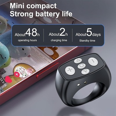 Fingertip Wireless Bluetooth Remote Control Scrolling Remote Control Page US