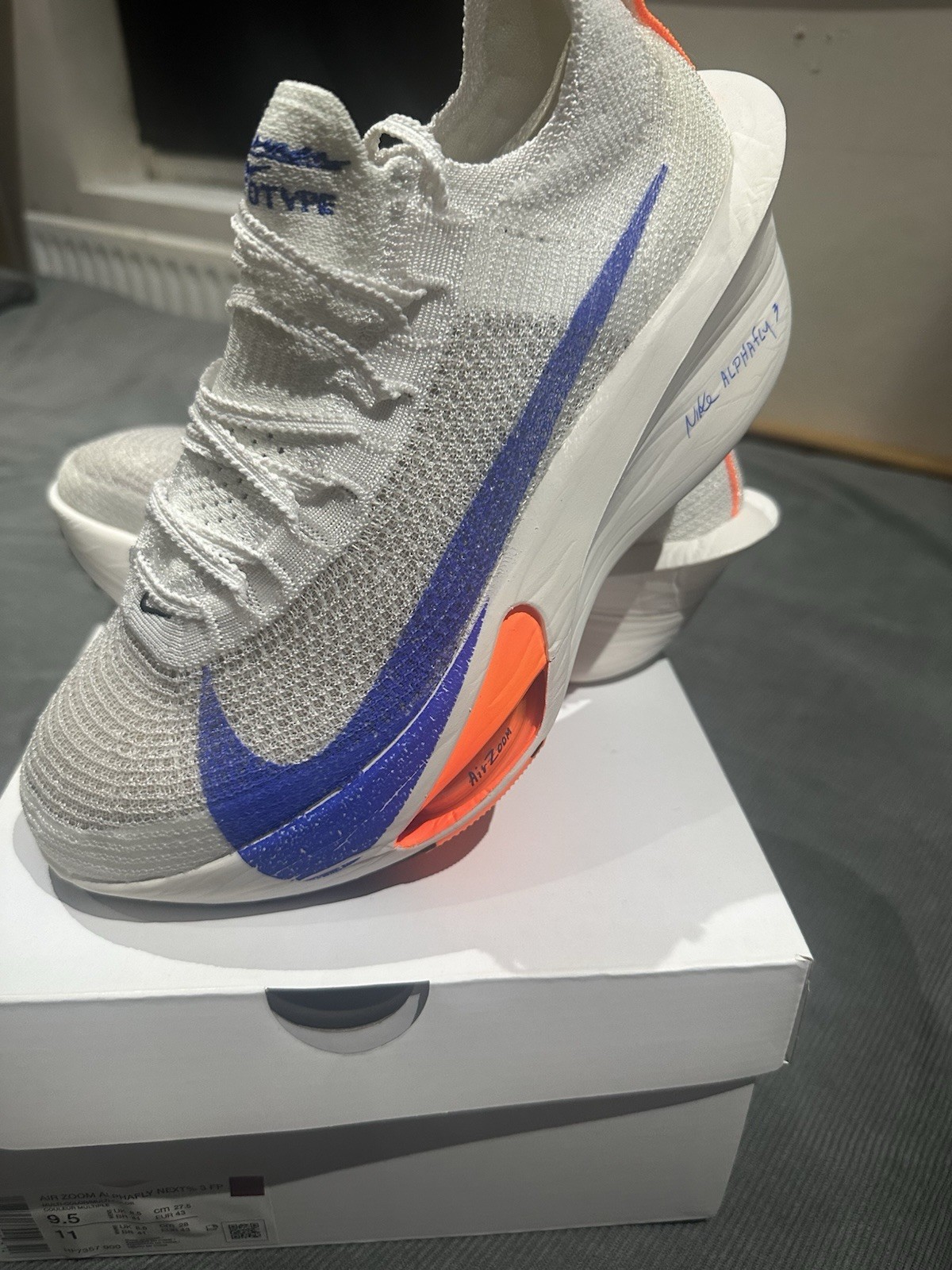 Nike Air Zoom Alphafly NEXTpercent 3 'Blueprint Pack' 8.5 UK BNIB image 5