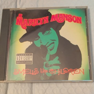 Marilyn Manson Smells Like Children CD 1995 EP Parental Advisory Jewel Case