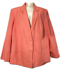 ANNEX Casual Corner Womens Pink Jacket Blazer...