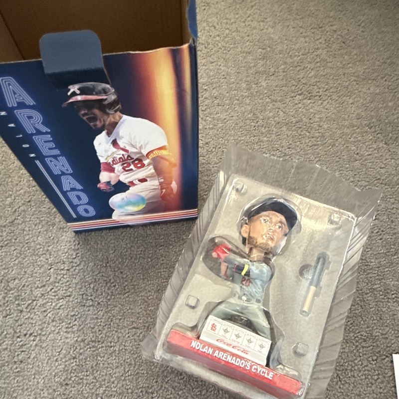 St. Louis Cardinals Nolan Arenado MLB Baseball Boxed Bobblehead 7/1/2022
