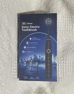 S5 Sonic Electric Toothbrush + Portable Oral Irrigator Water Flosser New Sealed