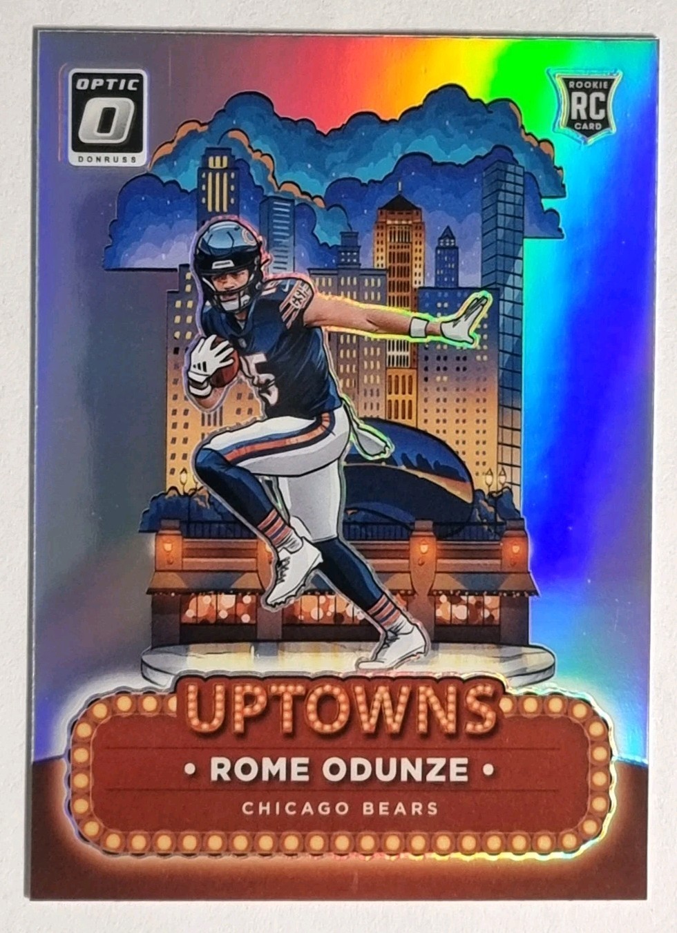 2024 Panini Donruss Optic - Uptowns Rome Odunze #11 (RC)