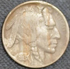 1913-D Type Two XF, Laminated Planchet (mint error) Buffalo Nickel