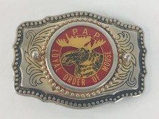 P.A.P. LOYAL ORDER OF MOOSE BELT BUCKLE
