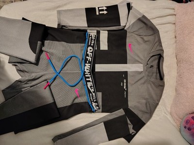 RARE Nike x Off-White ''Athlete in Progress'' 2019 Set-Top & Tights Size Large 