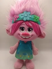 Dreamworks Trolls World Tour Color Poppin' Poppy 14" Doll Games Music And Lights