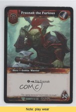2010 World of Warcraft TCG: War Elements Fraznak the Furious #12 READ 0c3