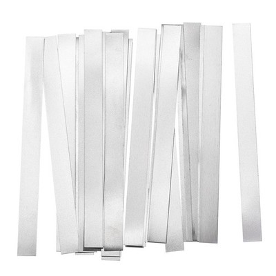 25Pcs Pure Nickel Strip 0.15mm x 8mm x 100mm Battery Soldering Tab