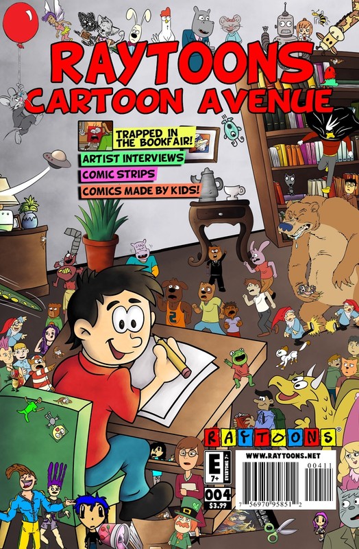 Raytoons Cartoon Avenue #4 Comic Book (New) w/ Suburban Fairy Tales Flipcover