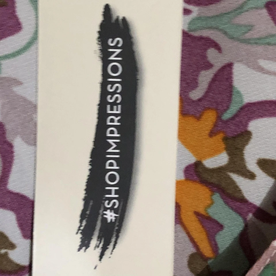 Vestido Impressions Mujer 2XL Púrpura Multicolor Floral Manga Larga Bolsillos Boho Foto 3 de 4