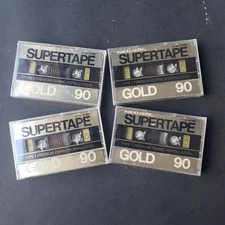 Radio Shack Realistic Supertape Gold 90 Minute Type I Blank Cassette Tapes New