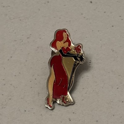 Disney Amblin Jessica Rabbit Pin mit Toontown Mikrofon Version 2 Rarität 1987