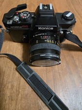 Konica Autoreflex TC 35mm Film Camera W/Extras --READ description--