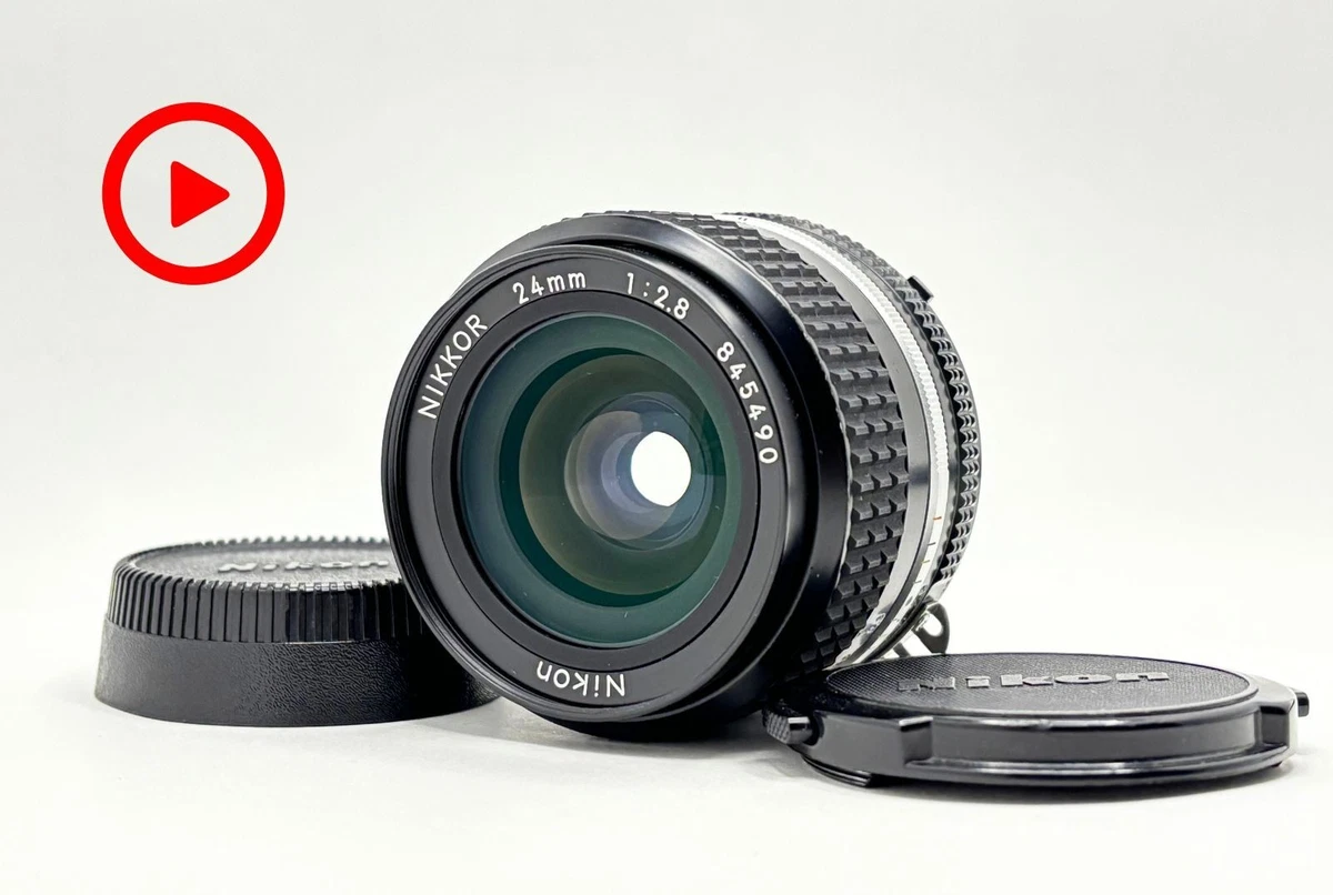 【美品】ケース付 Nikon Ai 24mm f2.8 レンズ Nikon AI-S f/2.8 Camera Lenses 24mm Focal for sale | eBay