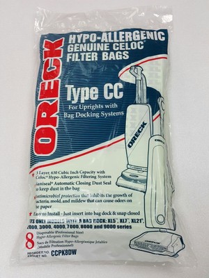 oreck car vacuum bags