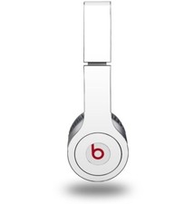 Skin for Beats Solo HD Headphones Solids Collection White by WraptorSkinz