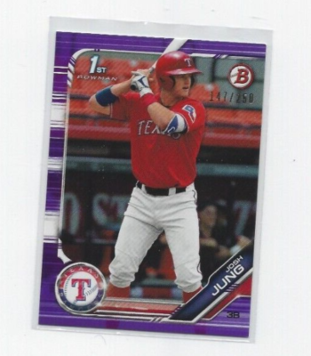 Josh Jung 2019 1st Bowman Paper 147/250 | eBay