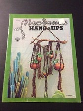 Macrame Magazine Book Hang Ups 1973 Craft Course Publishers 24 Pages
