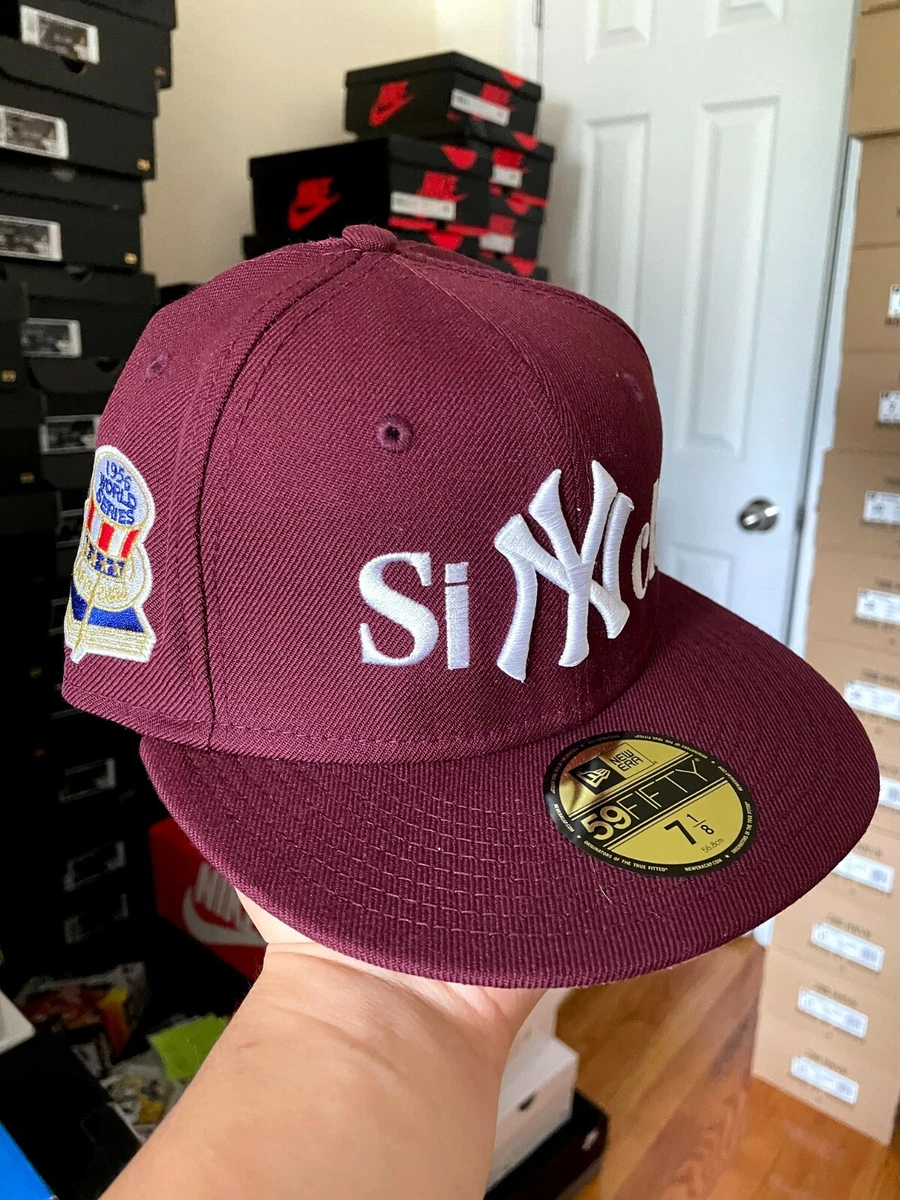 Burgundy new york yankees hat new arrivals