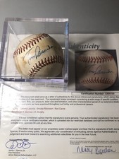 LASORDA BROOKS ROBINSON DALE MURPHY ROD CAREW Signed Autograph Baseball Auto JSA