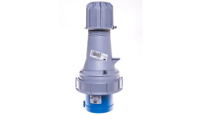 P.C.E Tragbarer Stecker 63A 3P 230V blau IP67 POWER TWIST 033-6 Stecker