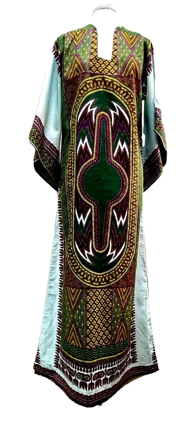 Talla S Kaftan Multicolor Ropa de Oriente Medio