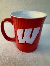 The Memory Company WISCONSIN BADGERS Red COFFEE CUP or Mug