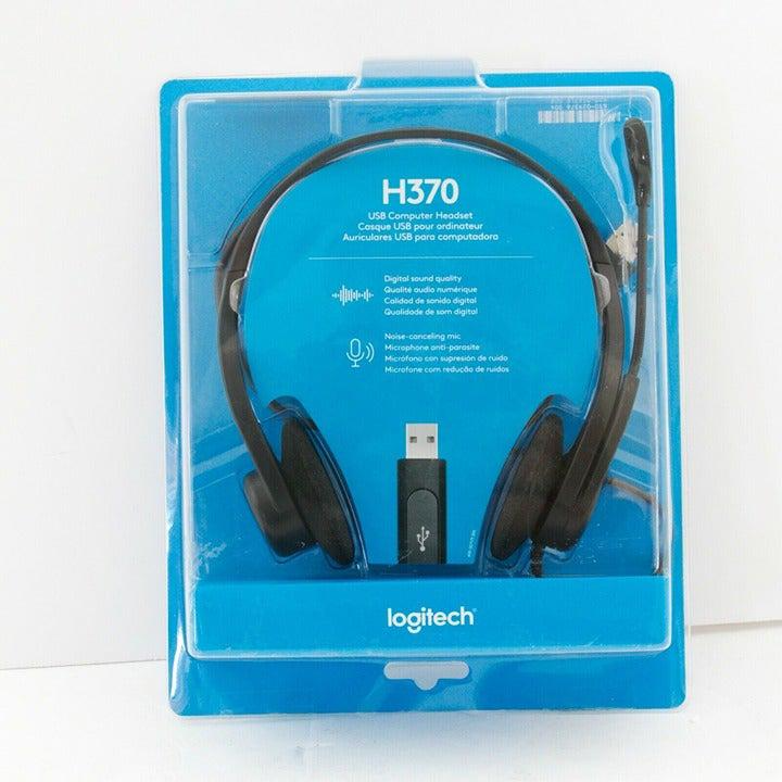 Logitech H370 Usb Headphones With Mic Noise Cancelling Logitech
