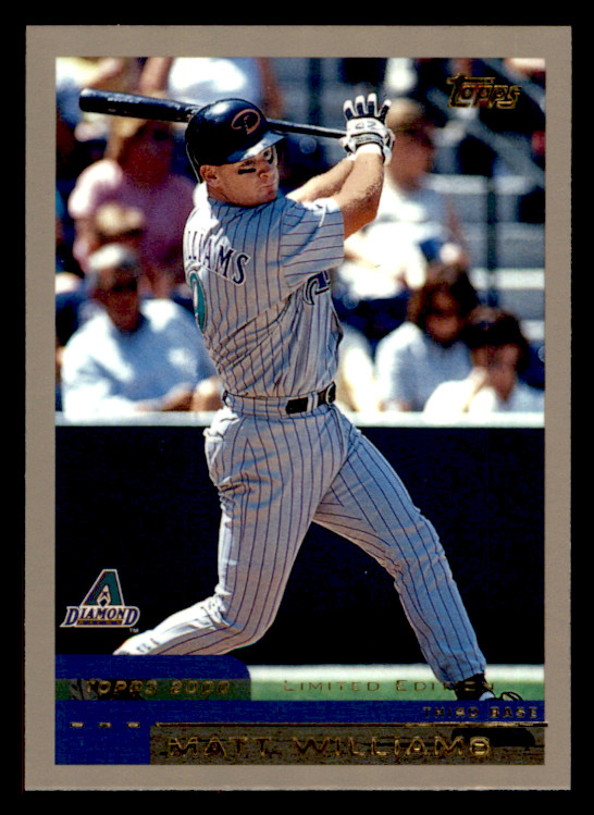 2000 Topps Matt Williams  Limited PR4000 #5 Arizona Diamondbacks