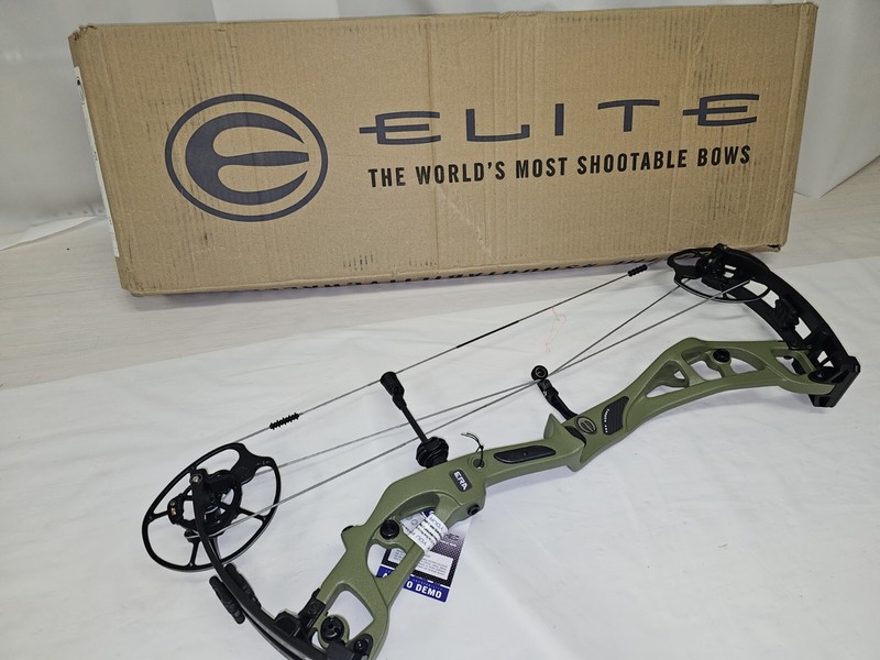 Elite Era Left Handed 60 - 70lbs/25.5" - 31"/OD Green