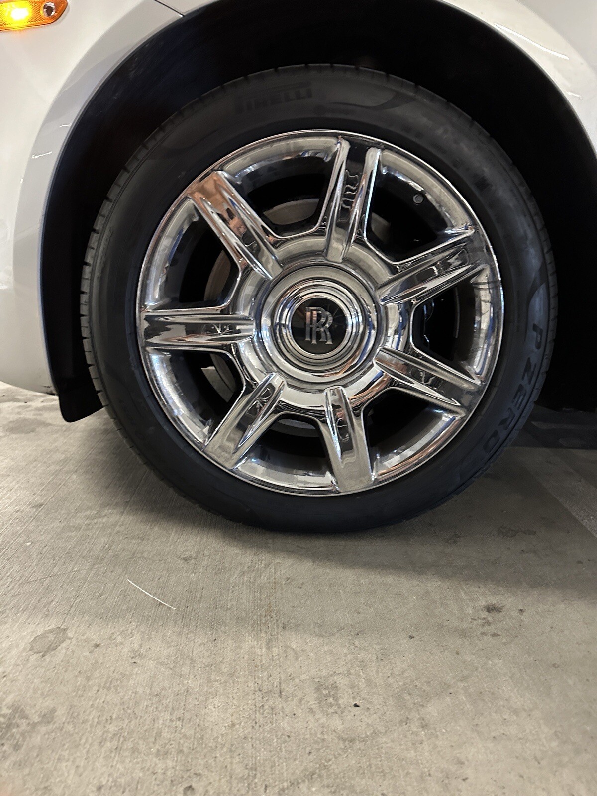 20" GOOD USED CHROMED ROLLS ROYCE GHOST OEM ORIGINAL FACTORY WHEELS RIMS & TIRES