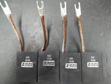  Lot of 4 Helwig Carbon 7192 Tamped 1-Wafer Brush 2" length x 1.5" width x .5"