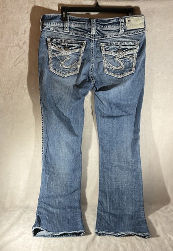 Silver Suki Flap 17 Embellished Jeans 