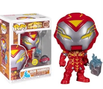 Funko POP Marvel Infinity Warps Iron Hammer 857 Wackelkopf - nie benutzt