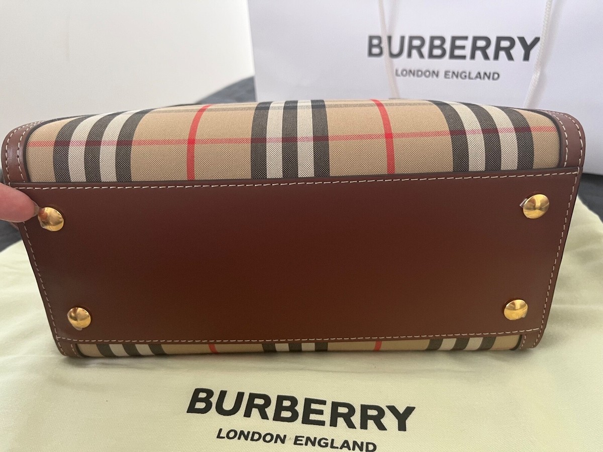 ハンドバッグ Burberry HAND BAG (8094491 A1276) BURBERRY hand bag black Hobo leather authentic from Japam