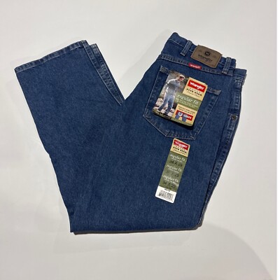 Wrangler Five Star Regular Fit Jeans U-Shape Denim Blue 34x29