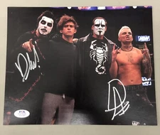 Darby Allin & Danhausen - AEW - Dual Autographed 8x10 Signed PSA Authenticated
