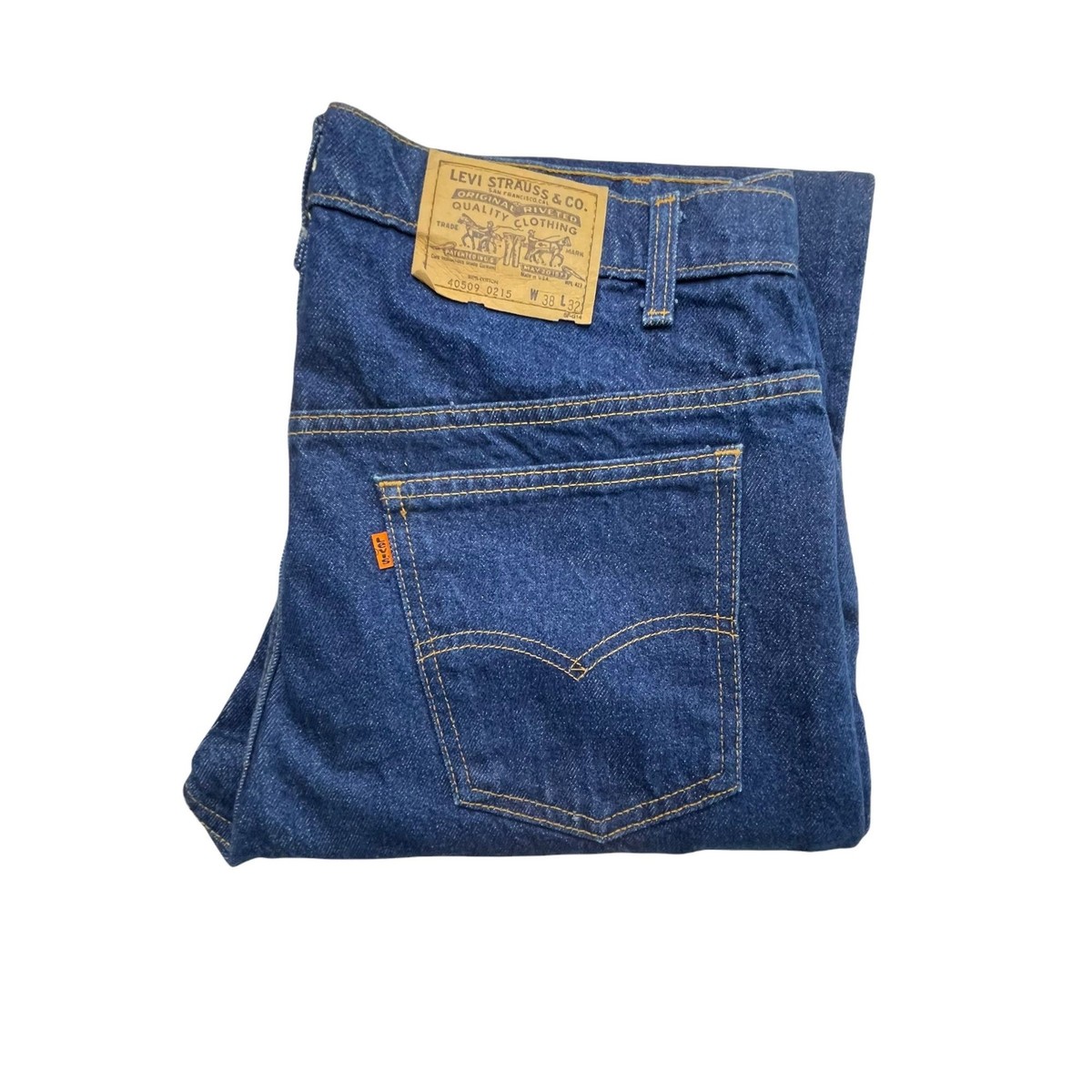 Vintage Levis 40509-0215 Jeans, Orange Tab Made in USA, Size