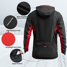 Lo.gas Fahrradjacke Herren Thermo, Laufjacke Herren Produktbild-Vorschau 5