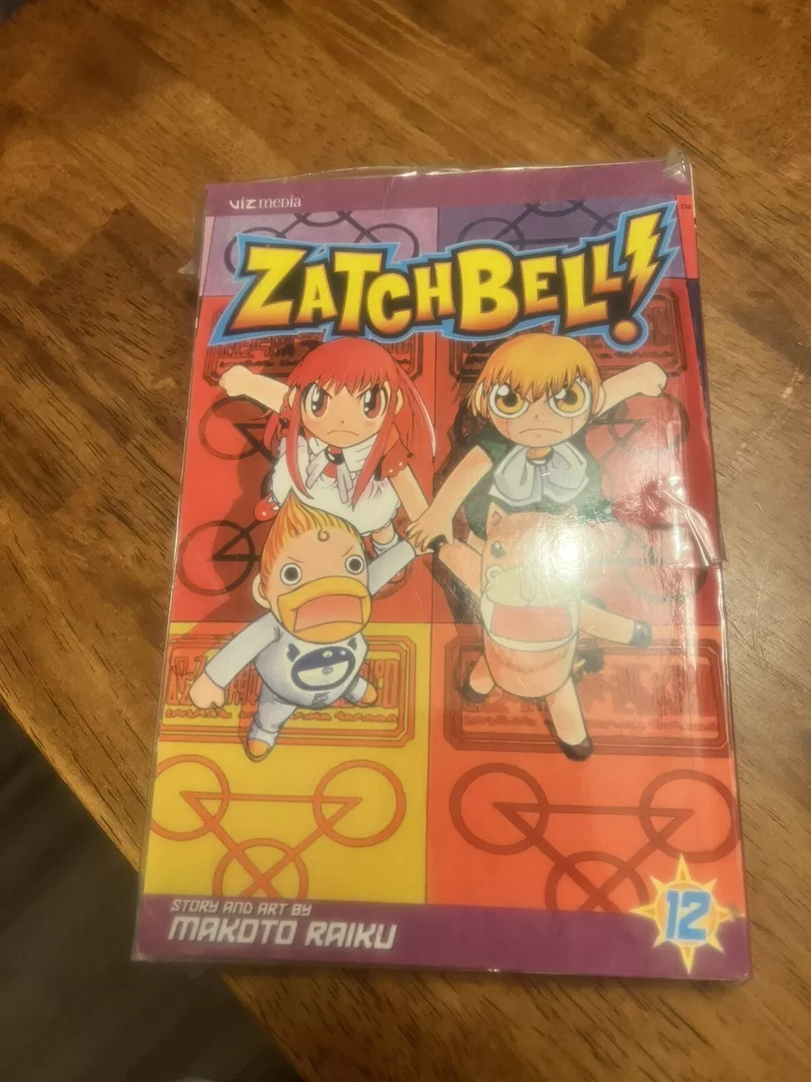 Zatch Bell Volume 12 English Manga Makoto Raiku Oop 9781421508313