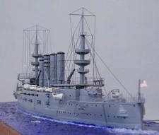 1/350 Iron Shipwright 4139 - USS South Dakota  ACR  9   - Resin Model Kit