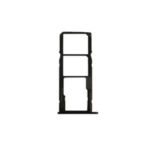 Replacement Dual Sim Card Tray For Motorola Moto G7 Power XT1955 - Black